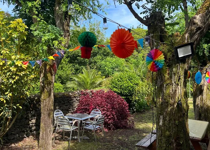 Nyaraló A Casa Amarela Capelas